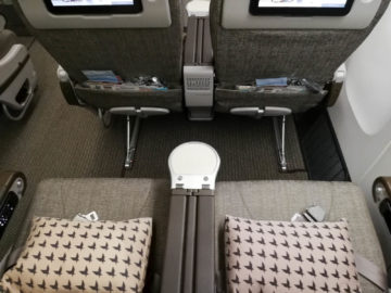 Eva Air Premium Economy Sitzabstand