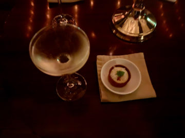 Four Seasons Seoul Speakeasy Drink 1