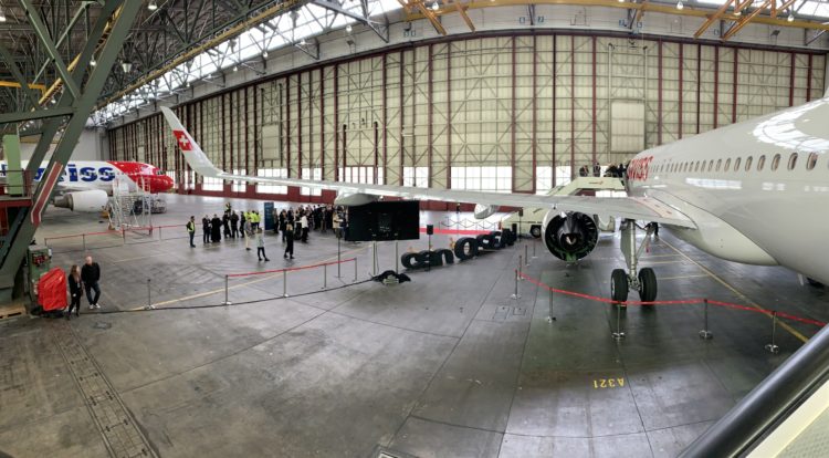 Swiss Airbus A320neo Halle