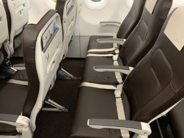 Swiss Airbus A320neo Sitze 2