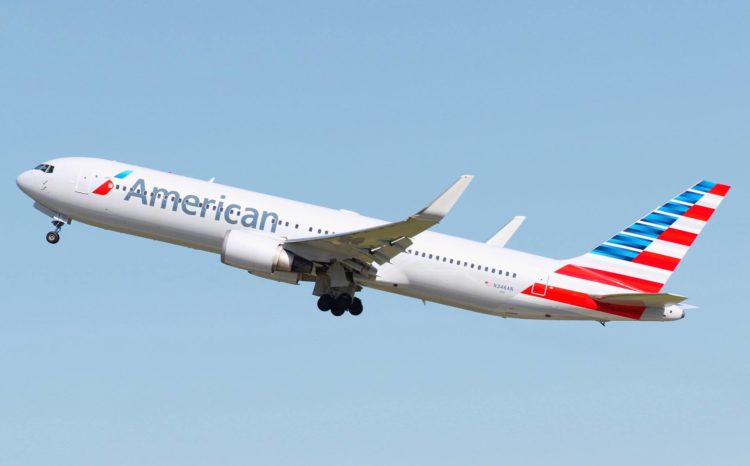 American Airlines Boeing 767 Copyright