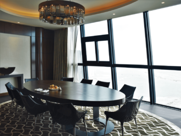 Grand Hyatt Abu Dhabi Praesidentensuite Essbereich