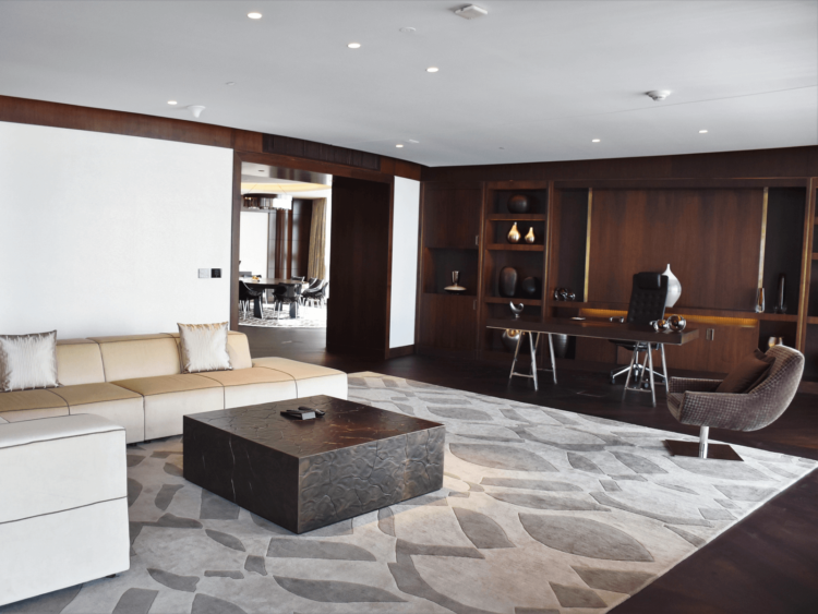 Grand Hyatt Abu Dhabi Praesidentensuite Wohnzimmer