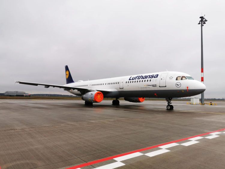 Lufthansa A321 Außer Dienst Copyright
