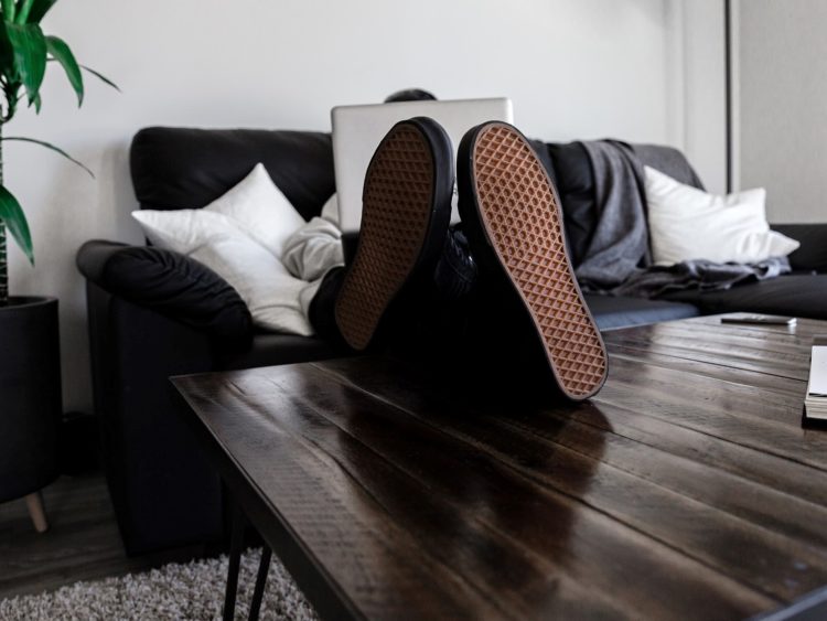 Sofa Laptop Copyright