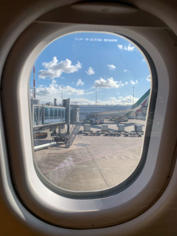 Alitalia A330 300 Ausblick Fenster 3