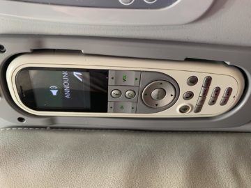 Alitalia Business Class A330 200 Fernbedienung Ife 1