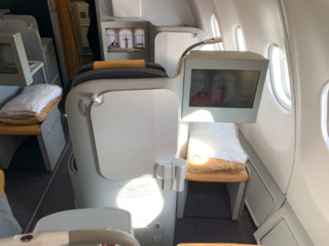 Alitalia Business Class A330 200 Kabine 2