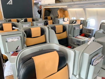 Alitalia Business Class A330 200 Kabine 3