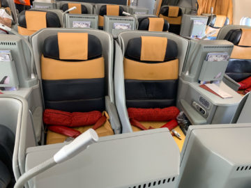 Alitalia Business Class A330 200 Kabine 4