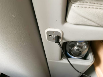 Alitalia Business Class A330 200 Kopfhoereranschluss 1