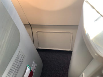 Alitalia Business Class A330 200 Stauraum 1
