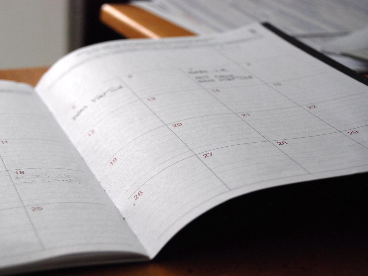Kalender Unsplash