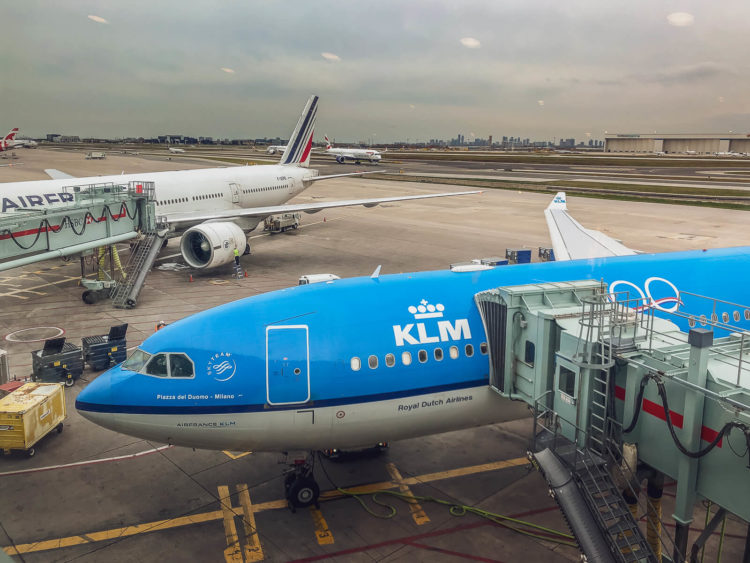 Klm Air France Gate Flughafen Toronto