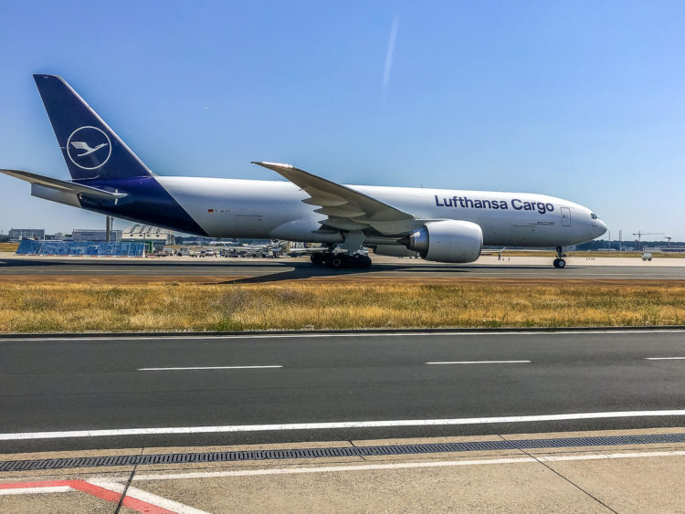 Lufthansa Cargo Maschine Frankfurt