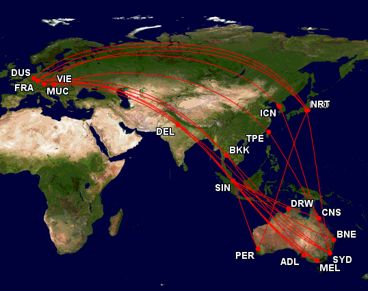 Gcmap Star Alliance Europa Australien