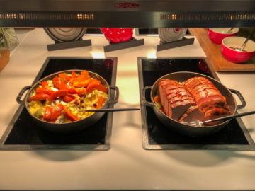 Lufthansa Business Lounge G28 Muenchen Leberkaese