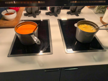 Lufthansa Business Lounge G28 Muenchen Suppe