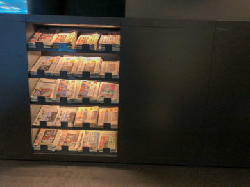 Lufthansa Business Lounge G28 Muenchen Zeitungen