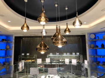 United Polaris Lounge Chicago Buffetbereich
