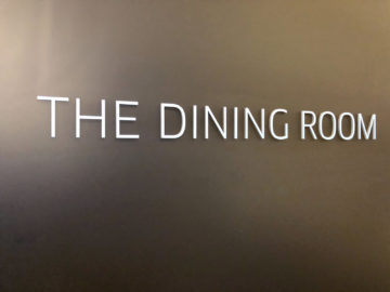 United Polaris Lounge Chicago Dining Room