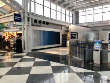 United Polaris Lounge Chicago Weg Zur Lounge
