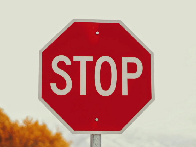 Stoppschild Unsplash
