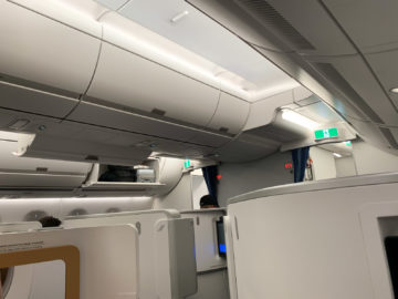 Air France Business Class A350 900 Kabine 3