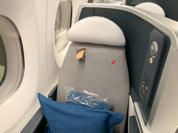 Air France Business Class A350 900 Sitz Fenster 2