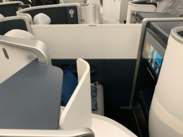 Air France Business Class A350 900 Sitz Mitte 4