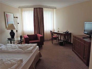 Hilton Mainz City Blick Blick Ins Deluxe Zimmer
