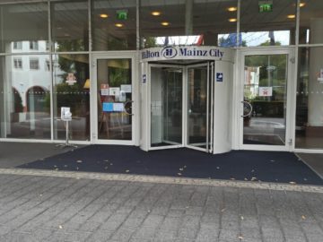 Hilton Mainz City Eingang