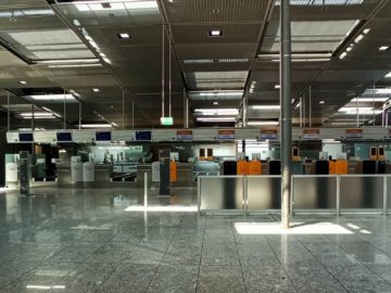 Lufthansa Express Rail Check In Frankfurt