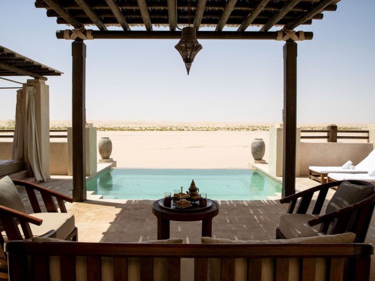 Al Wathba A Luxury Collection Desert Resort Spa.abu Dhabi Plunge Pool Copyright