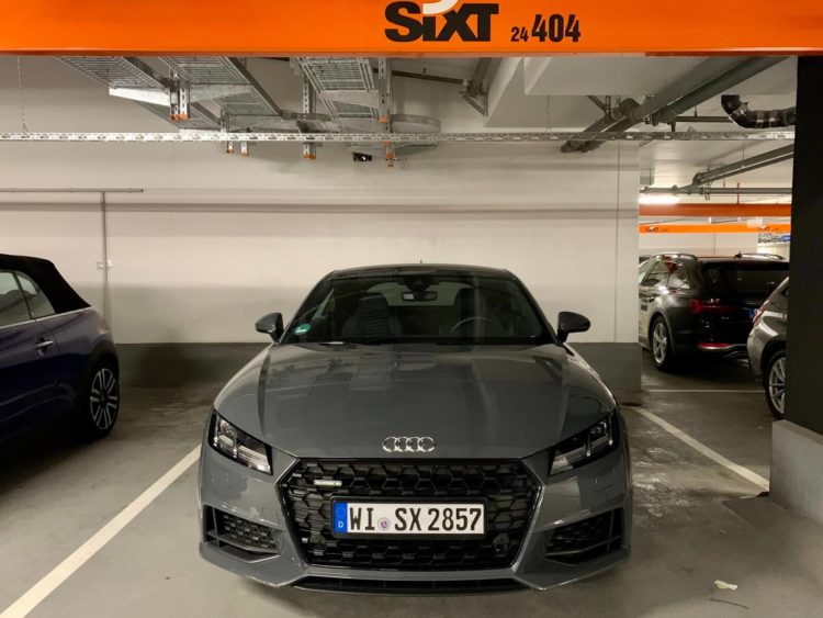 Sixt Muenchen Flughafen Audi Tt