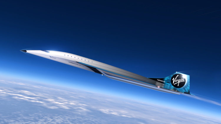 Virgin Galactic Mach 3 Jet Copyright