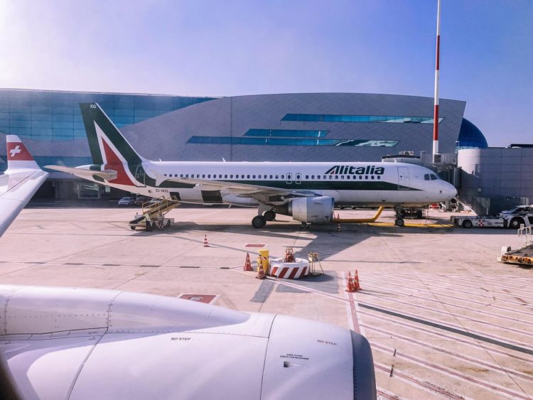 Alitalia Flugzeug