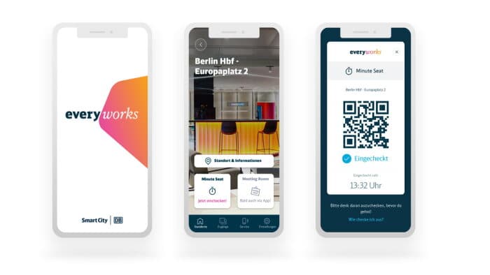 Everyworks App Deutsche Bahn Uebersicht
