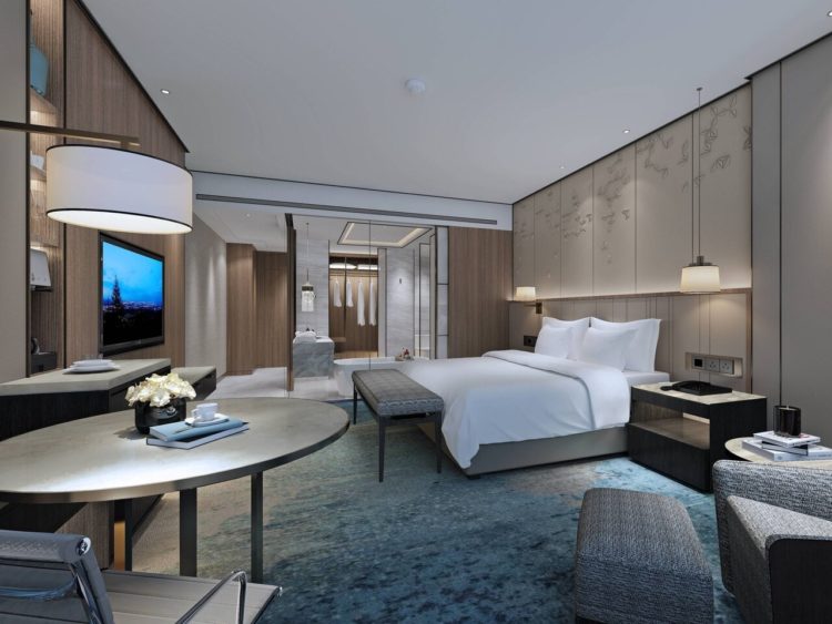 Shanghai Marriott Hotel Pudong South Zimmer