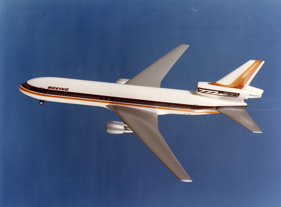 Boeing 777 100 Trijet Concept Copyright