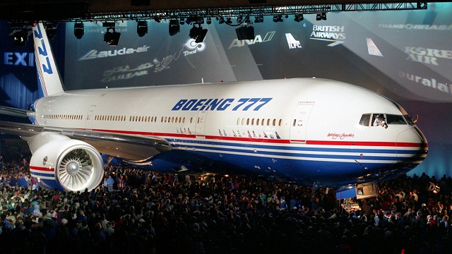 Boeing 777 Vorstellung 1994 Copyright