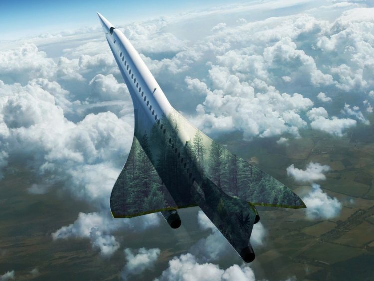 Boom Technology Overture Takeoff Copyright