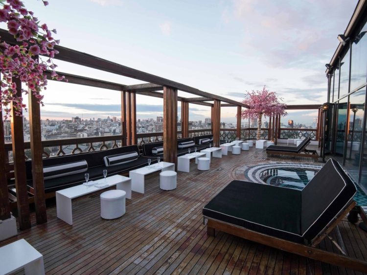 Buenos Aires Marriott Rooftop Bar Copyright