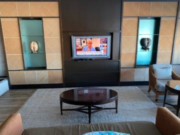 Air Seychelles Salon Vallee De Mai Premium Lounge Tv