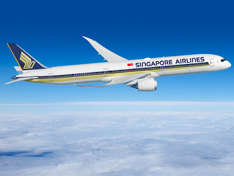 Boeing 787 10 Singapore Airlines Copyright