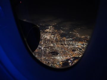 British Airways Business Class A350 1000 Blick Toronto