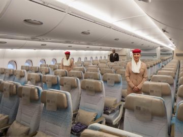 Emirates Neuer A380 Economyclass Copyright