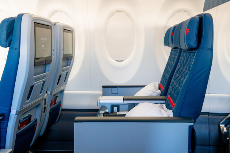 Delta Airlines A220 300 First Class Copyright