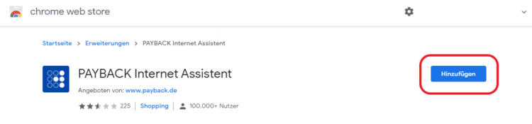 Payback Internet Assistent Pia Im Browser Hinzufuegen