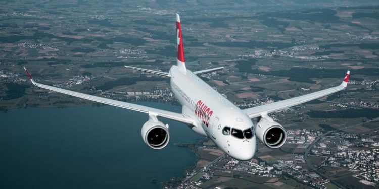 Swiss Airbus A220 100 Copyright